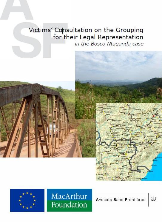 Victims’ Consultation on the Grouping for their Legal Representation in the Bosco Ntaganda case