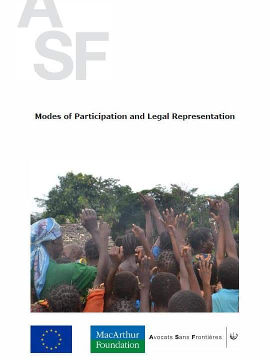 Modes of Participation and Legal Representation