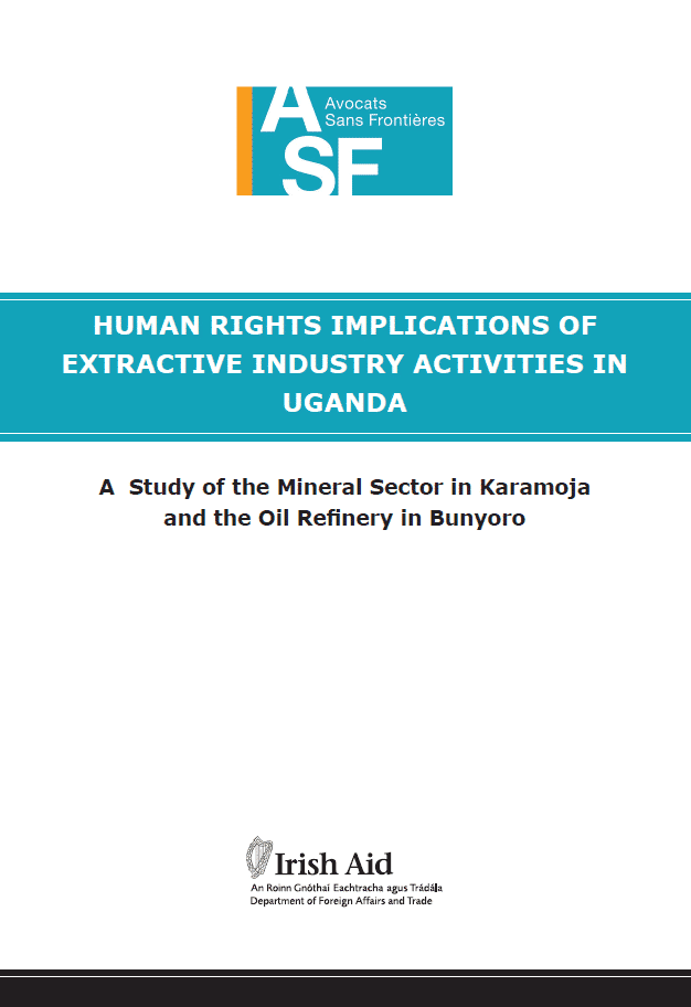 Human rights implications of extractive industry activities in Uganda