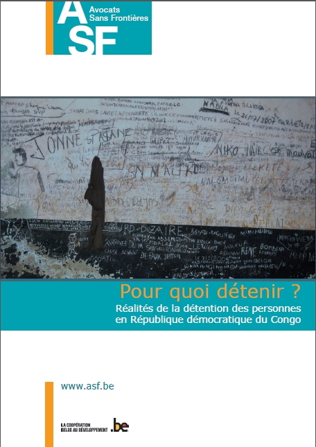 (Anglais) Rapport – Pour quoi détenir? Réalités de la détention des personnes en RD Congo