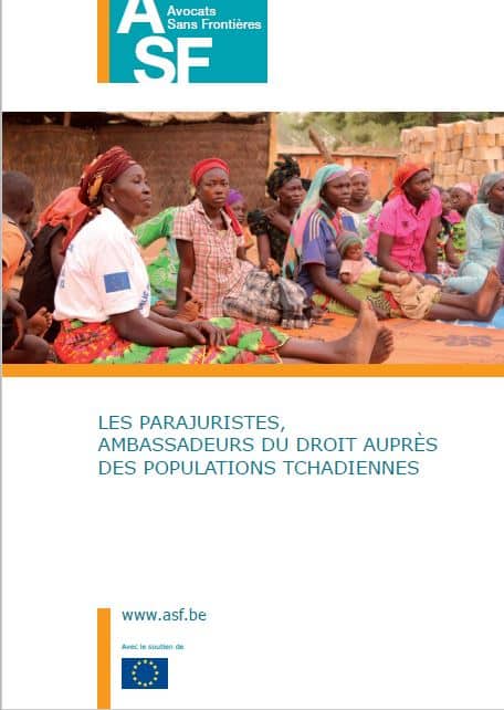 (Anglais) Rapport – Les parajuristes, ambassadeurs du droit auprès des populations tchadiennes