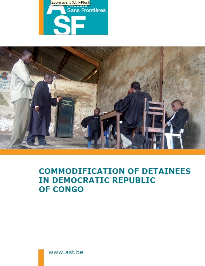 Commodification of detainees in Democratic Republic of Congo