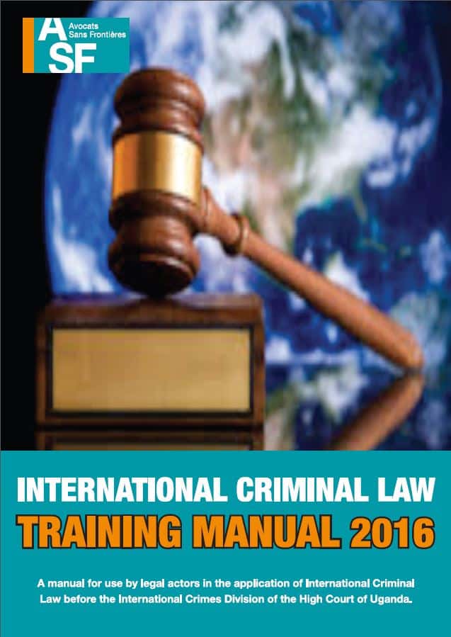 Manual – International Criminal Law