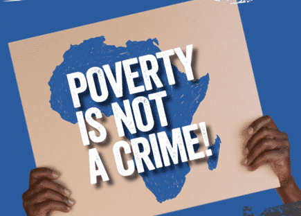 ASF rejoint la campagne « Poverty is not a crime »