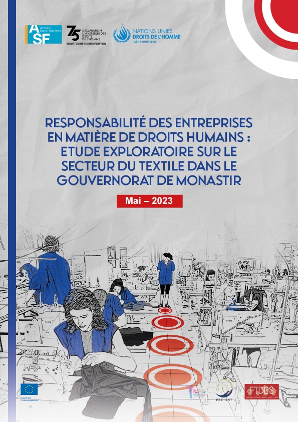 Responsabilité des entreprises en matières de droits humains : Étude exploratoire sur le secteur du textile dans le gouvernorat de Monastir
