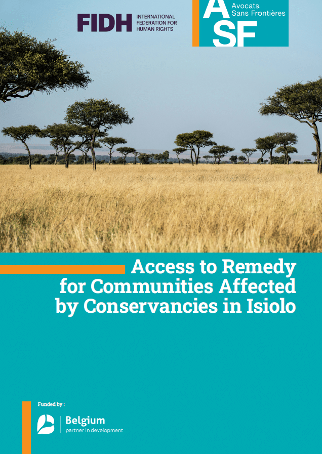 Accès à la justice des commautés affectées par les zones de conservation à Isiolo, Kenya (anglais)